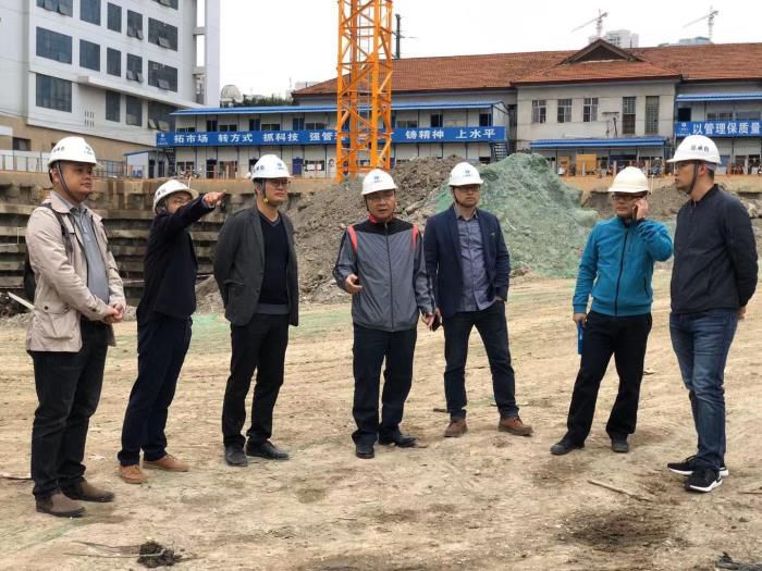 5.2陆烜带队到直属分公司民族苑项目检查。。 朱文海 摄700.jpg